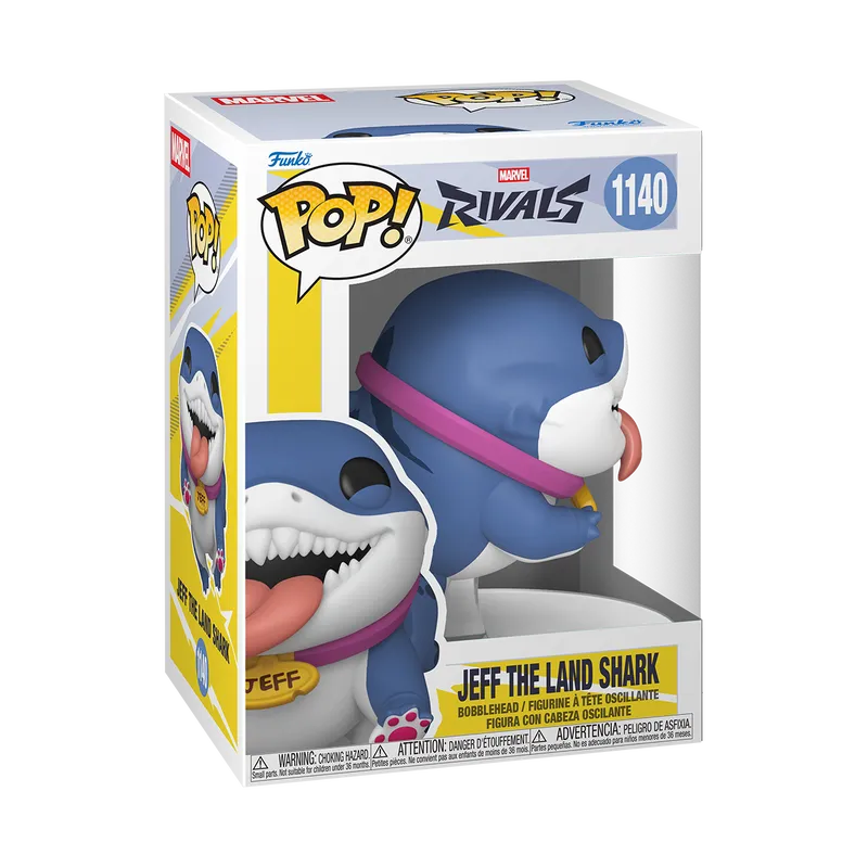 Jeff the Land Shark – Marvel Rivals – Funko Pop! #1140