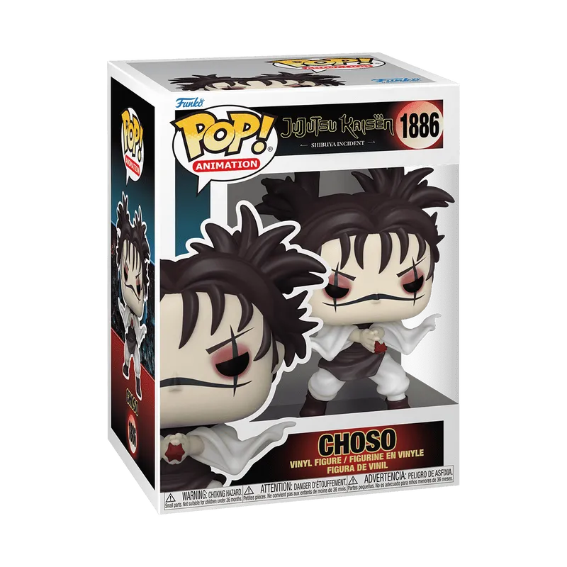 Funko Pop! Figure of Choso from Jujutsu Kaisen in box