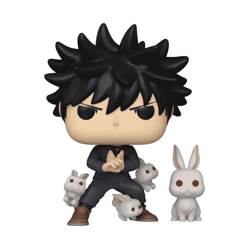 Funko Pop! Figure Megumi Fushiguro from Jujutsu Kaisen with rabbits 