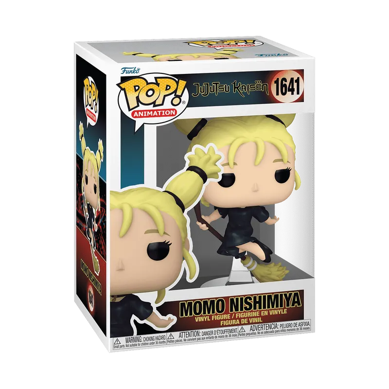 Funko Pop! Figure of Momo Nishimiya from Jujutsu Kaisen in box