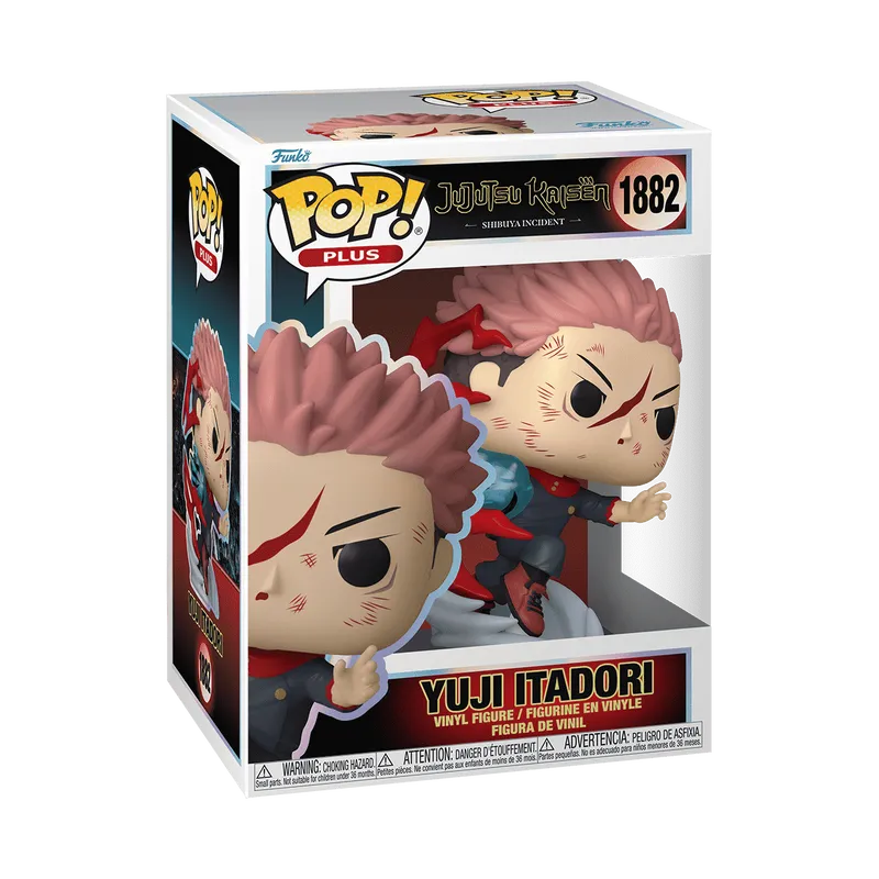 Jujutsu Kaisen – Yuji Itadori – Funko Pop! #1882 (Pop! Plus)
