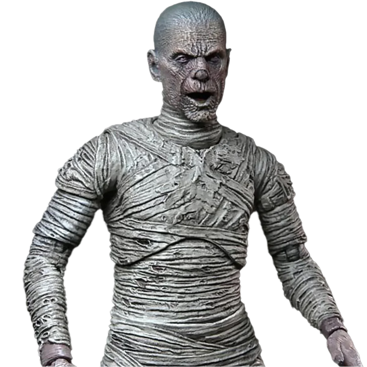 Universal Monsters – The Mummy (Boris Karloff) Ultimate B&W Figure by NECA