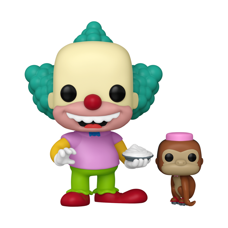 The Simpsons – Krusty with Mr. Teeny #1741 Funko Pop!