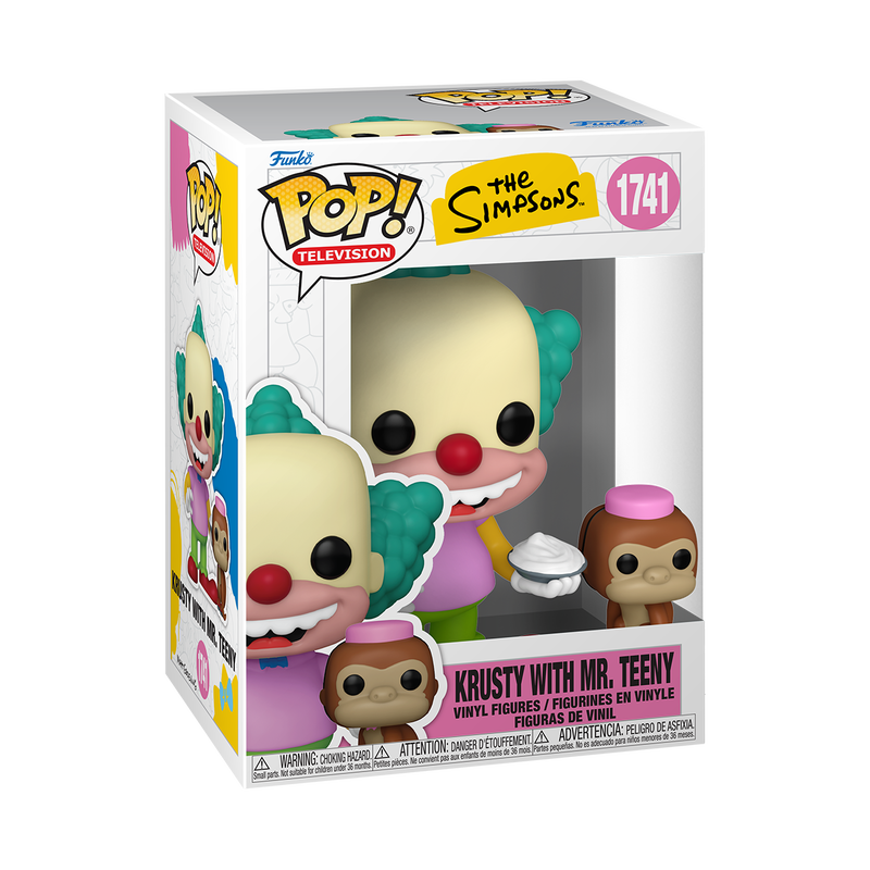 The Simpsons – Krusty with Mr. Teeny #1741 Funko Pop!