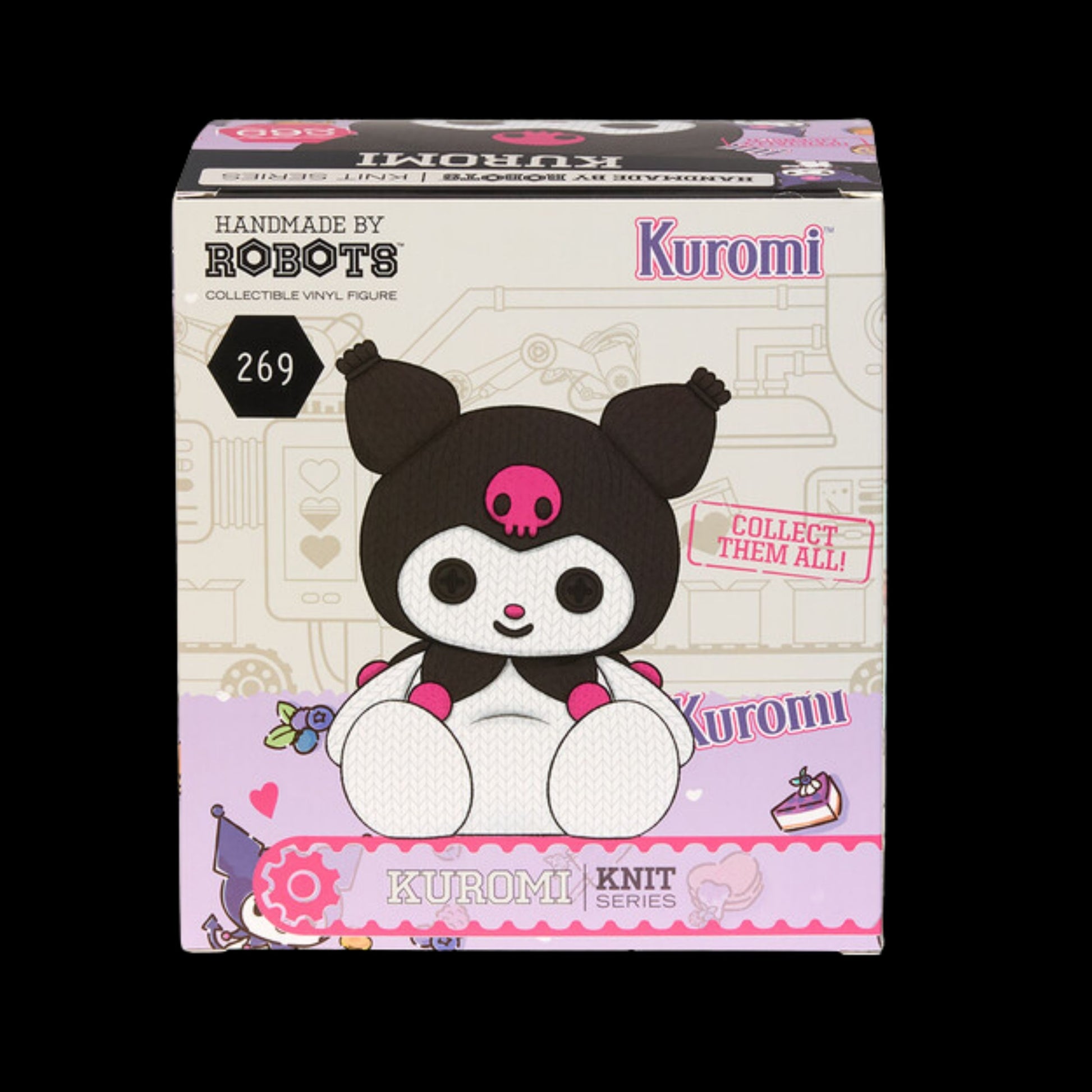 Sanrio Kuromi Handmade by Robots Vinyl Figure