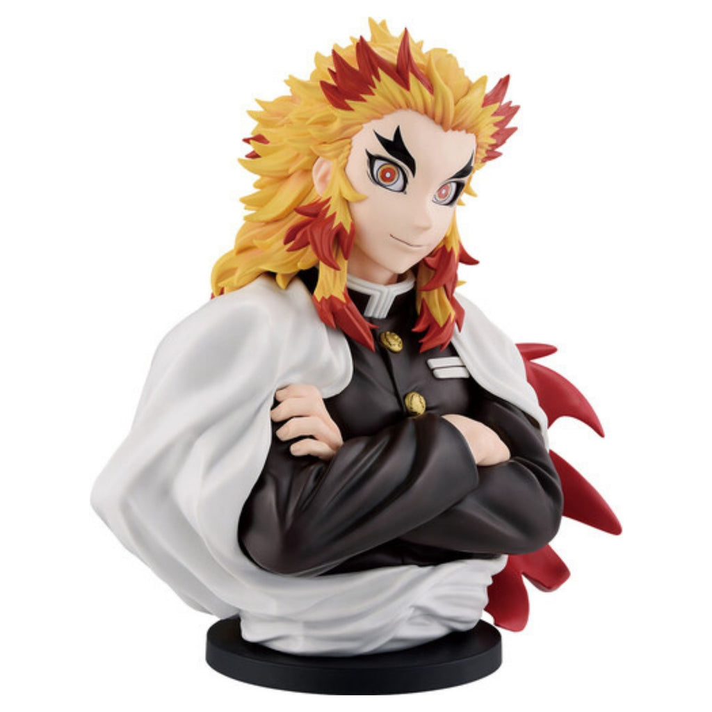 Demon Slayer: Set Your Heart Ablaze – Kyojuro Rengoku Ichibansho Art Scale Figure (Bust)