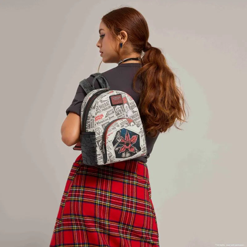 LOUNGEFLY STRANGER THINGS 5 MINI BACKPACK – Mythical Mountain