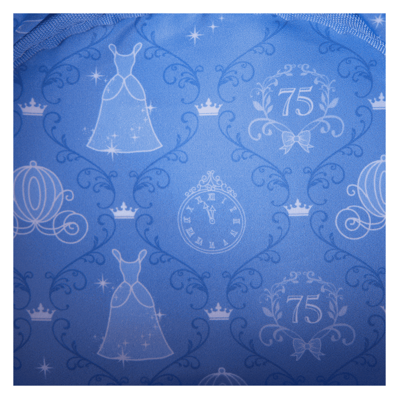 DISNEY CINDERELLA 75TH ANNIVERSARY LOUNGEFLY CROSSBODY