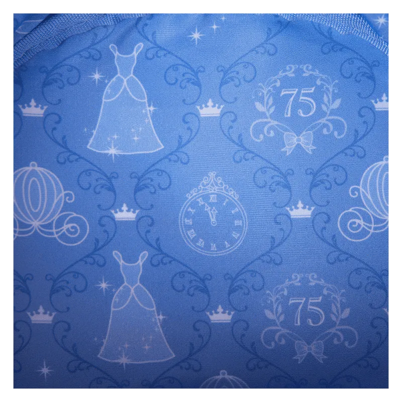 DISNEY CINDERELLA 75TH ANNIVERSARY LOUNGEFLY CROSSBODY