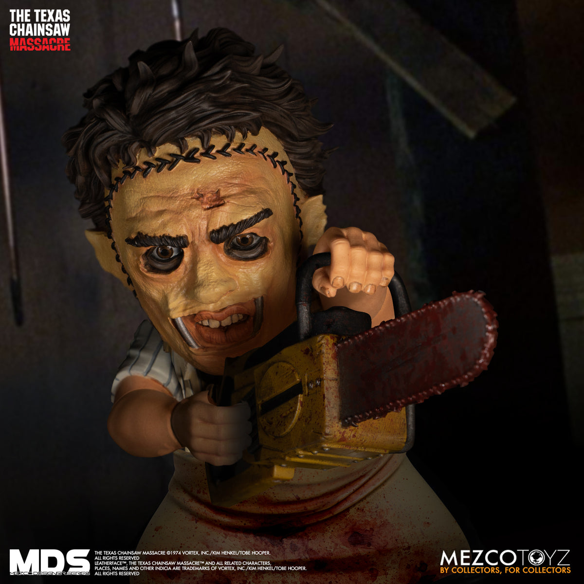 Leatherface (1974) – Texas Chainsaw Massacre MDS Figure by Mezco Toyz - Action Figures - Horror