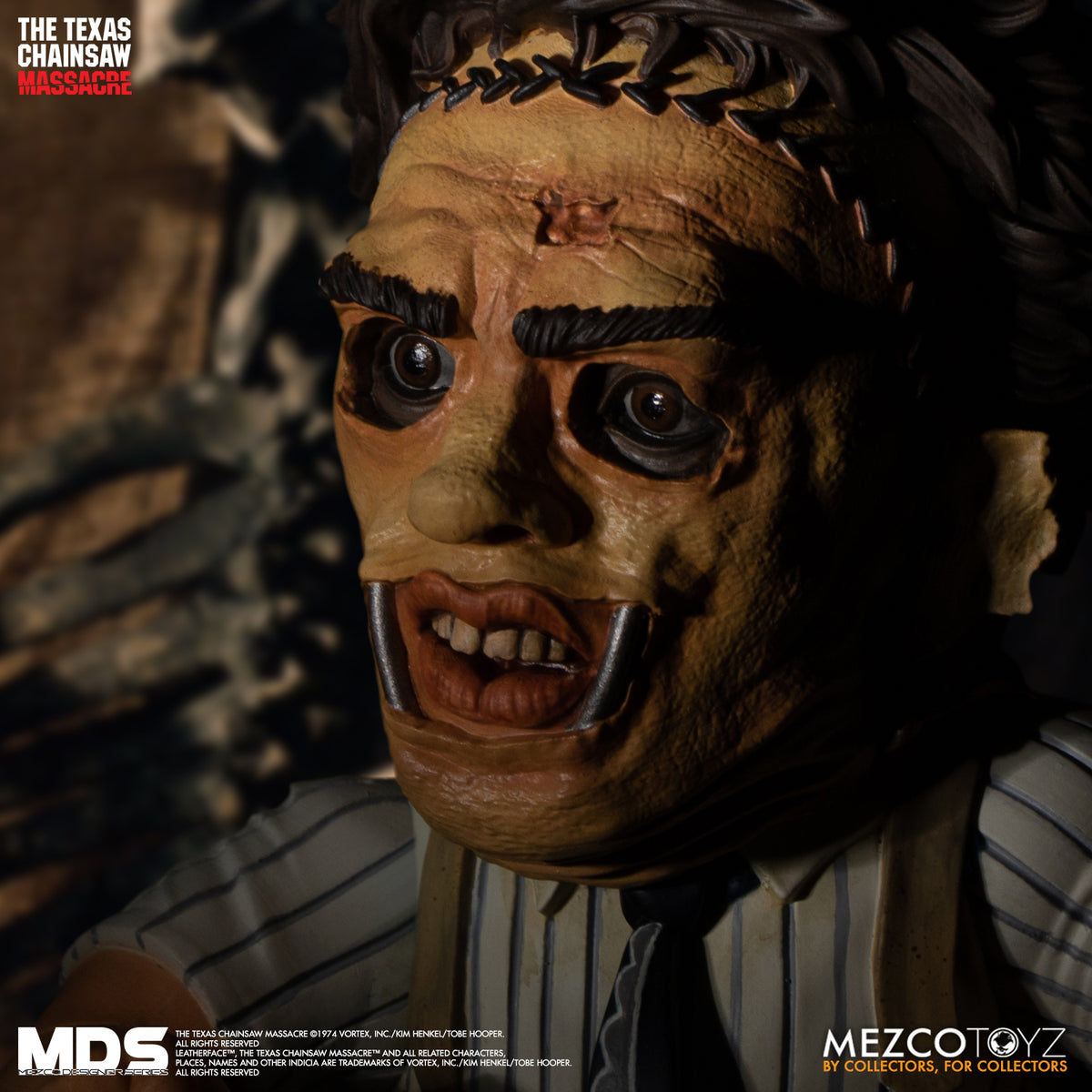 Leatherface (1974) – Texas Chainsaw Massacre MDS Figure by Mezco Toyz - Action Figures - Horror