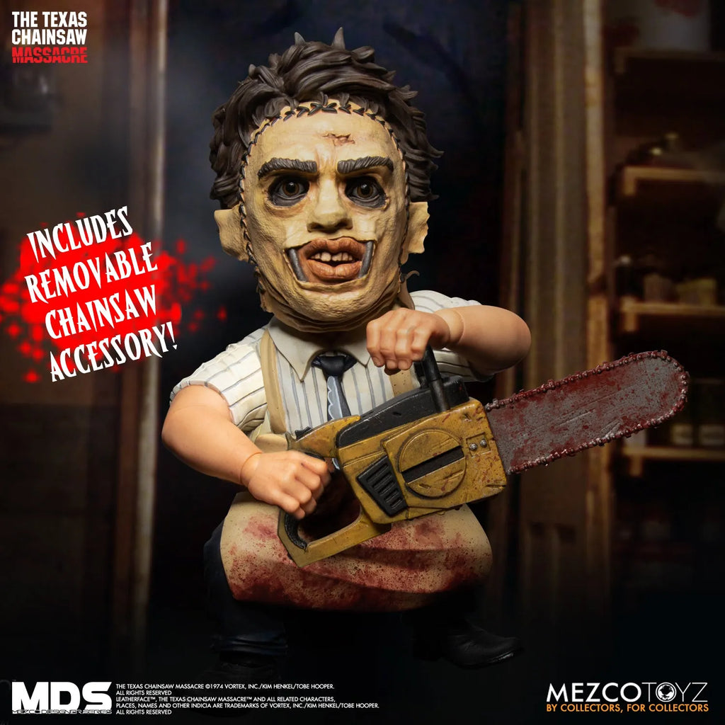 Leatherface (1974) – Texas Chainsaw Massacre MDS Figure by Mezco Toyz