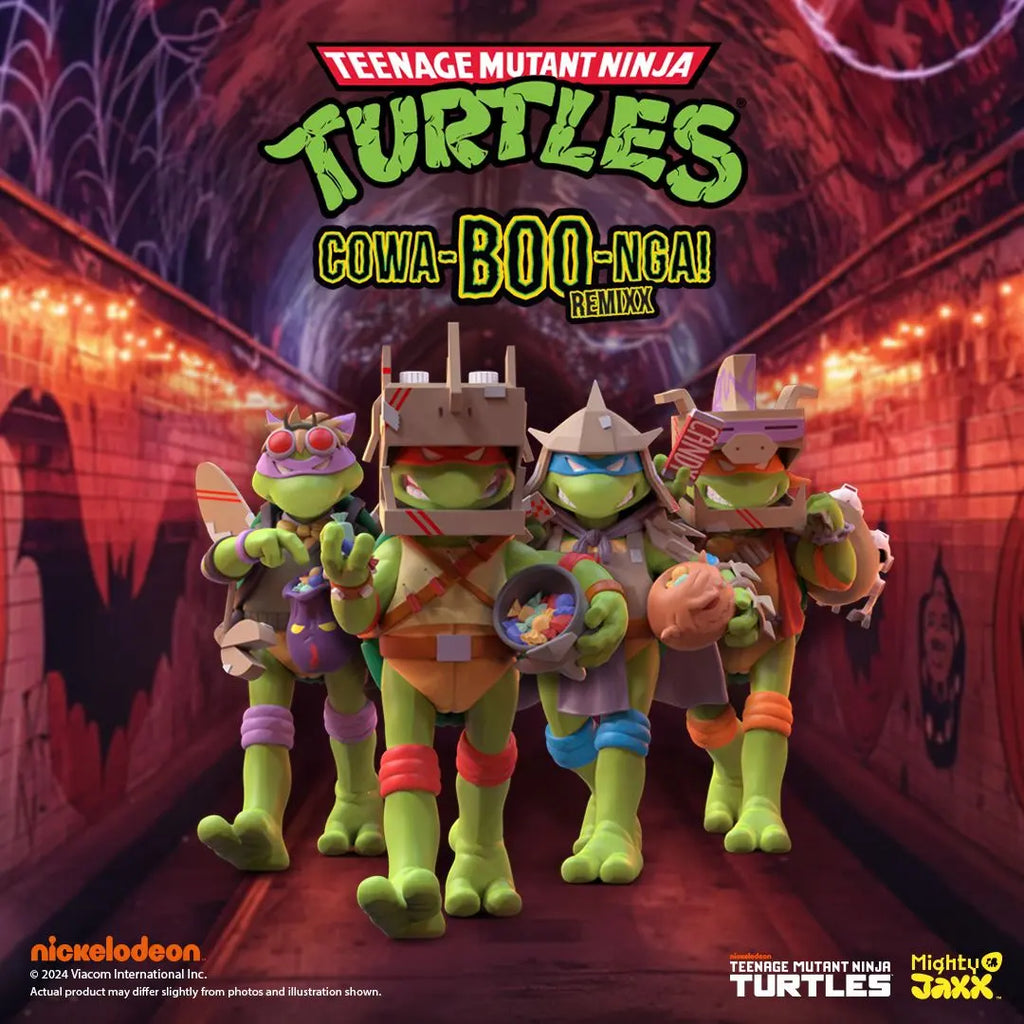 Leonardo (Shredder Costume) – TMNT – Cowa-Boo-Nga Figure by Mighty Jaxx