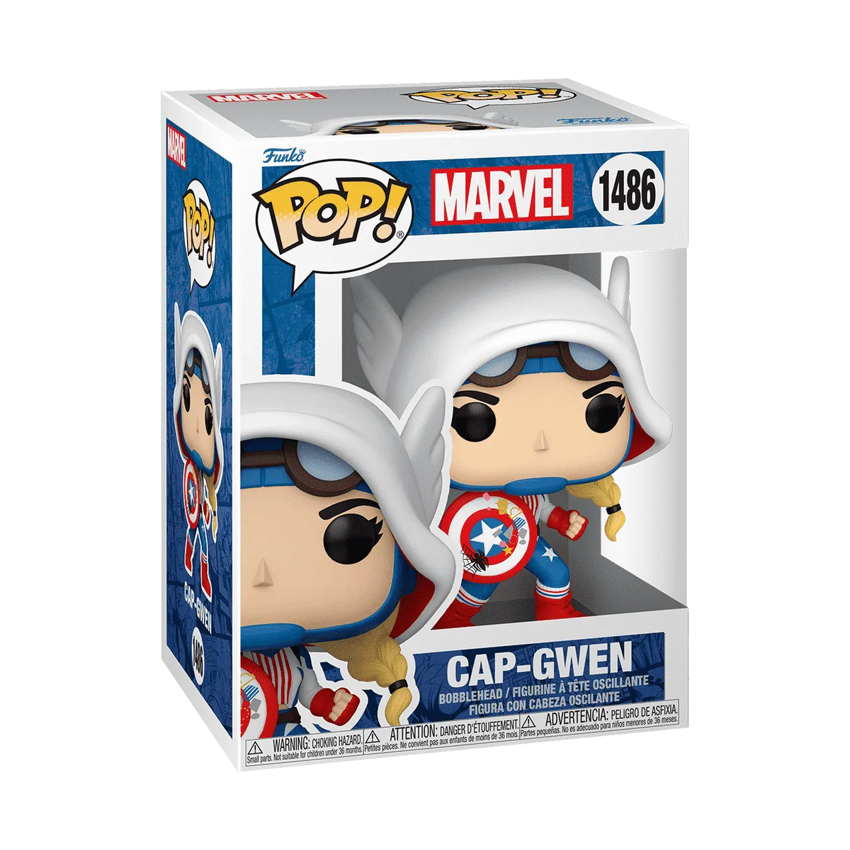MARVEL - CAP-GWEN #1486 POP! - Funko - Funko Pops - Common - Marvel