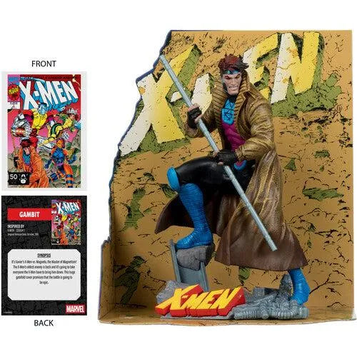 MARVEL COLLECTION X-MEN #1 GAMBIT FIGURE - Action Figures - Marvel