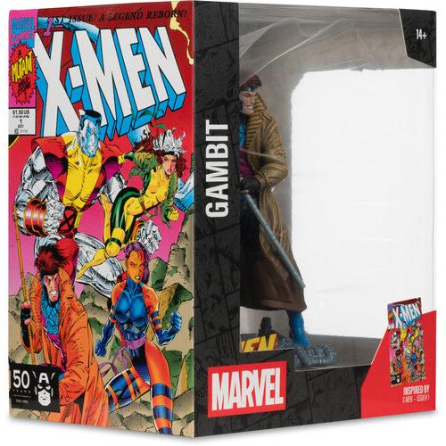 MARVEL COLLECTION X-MEN #1 GAMBIT FIGURE - Action Figures - Marvel