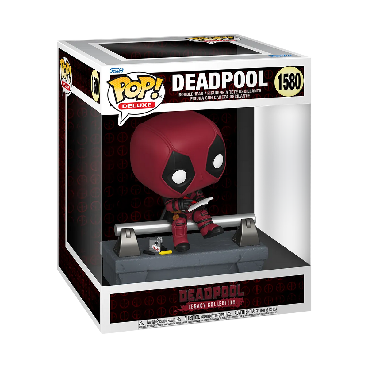 MARVEL DEADPOOL ON BRIDGE #1580 POP! DELUXE
