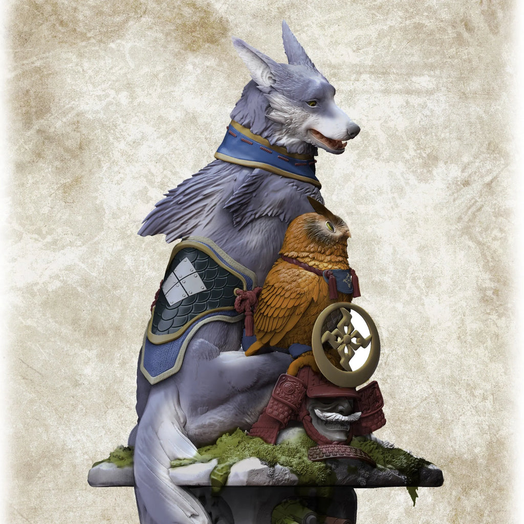 MONSTER HUNTER PALAMUTE CFB CREATORS MODEL