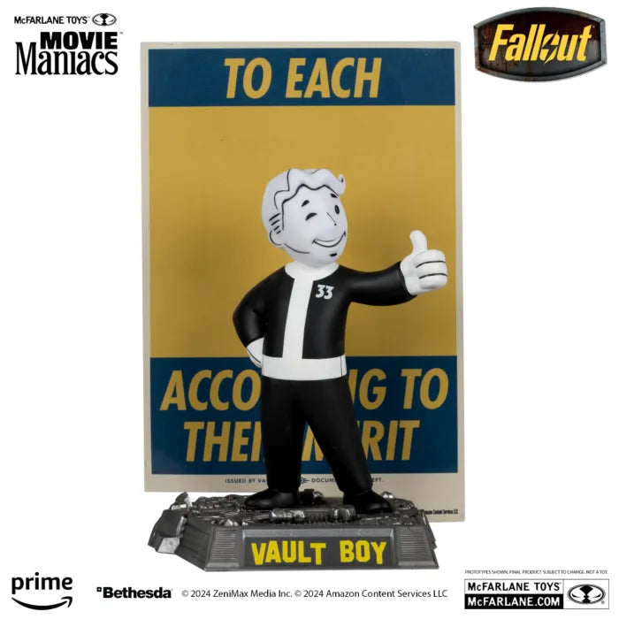 MOVIE MANIACS FALLOUT FIGURE 4PK - Action Figures - Video Games
