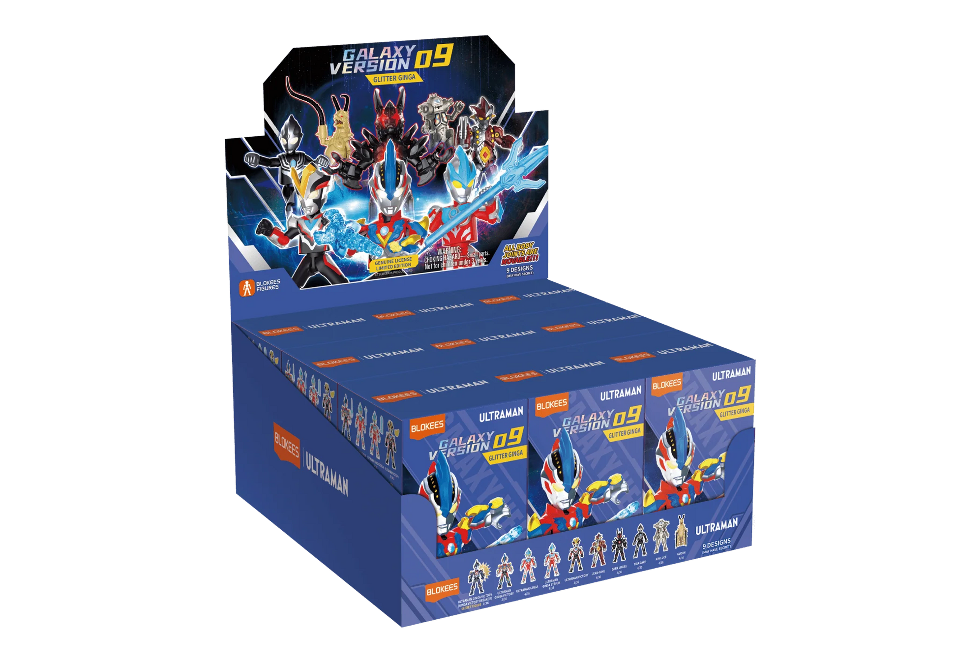 BLOKEES ULTRAMAN GALAXY VERSION 09: GLITTER GINGA BLIND BOX