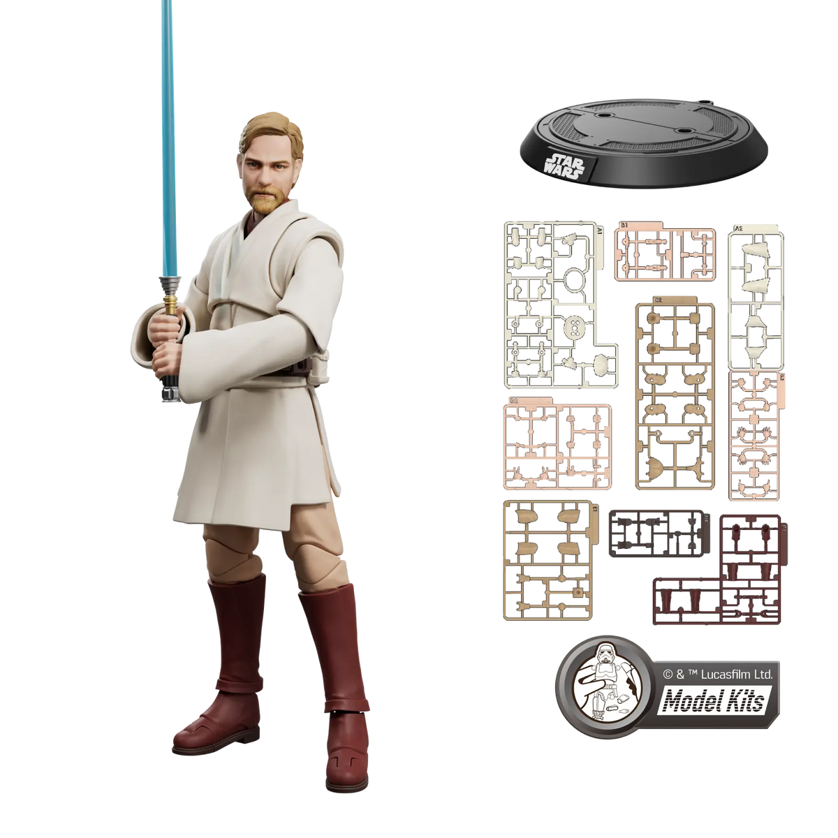 Star Wars: Revenge of the Sith Obi-Wan Kenobi Champion Class Model Kit #09 - Model Kits