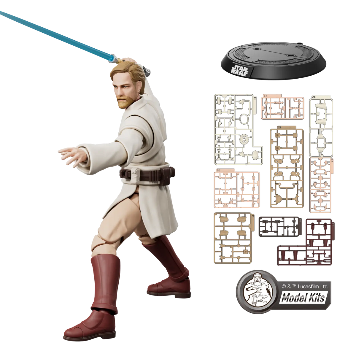 Star Wars: Revenge of the Sith Obi-Wan Kenobi Champion Class Model Kit #09 - Model Kits