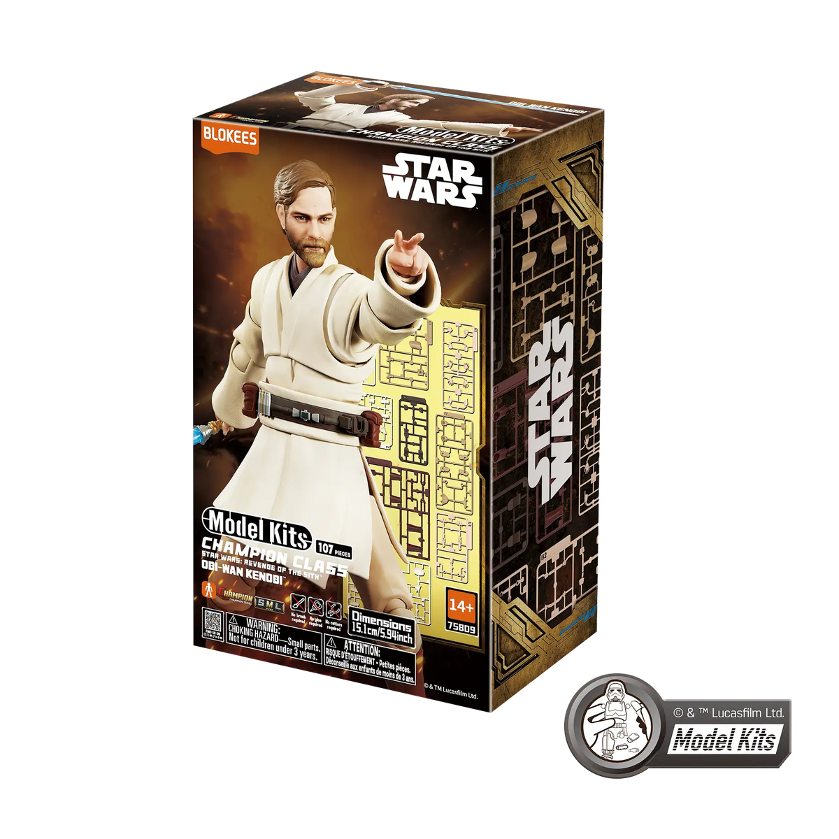 Star Wars: Revenge of the Sith Obi-Wan Kenobi Champion Class Model Kit #09 - Model Kits