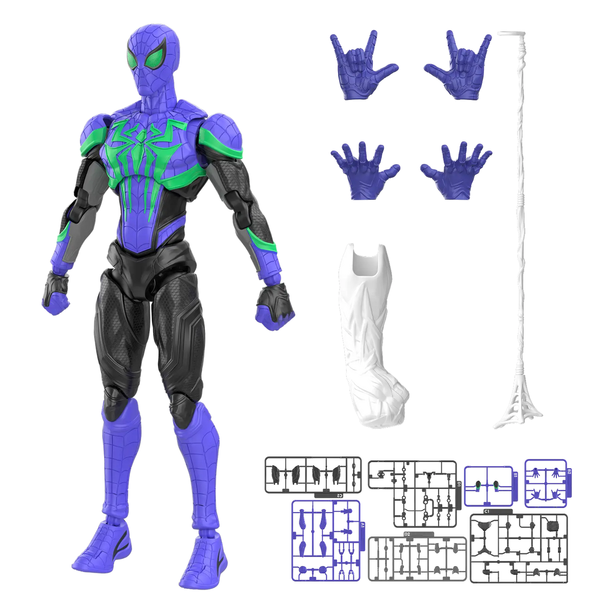 Marvel Rivals Spider-Man (Chasm) Champion Class Model Kit #25 - Model Kits