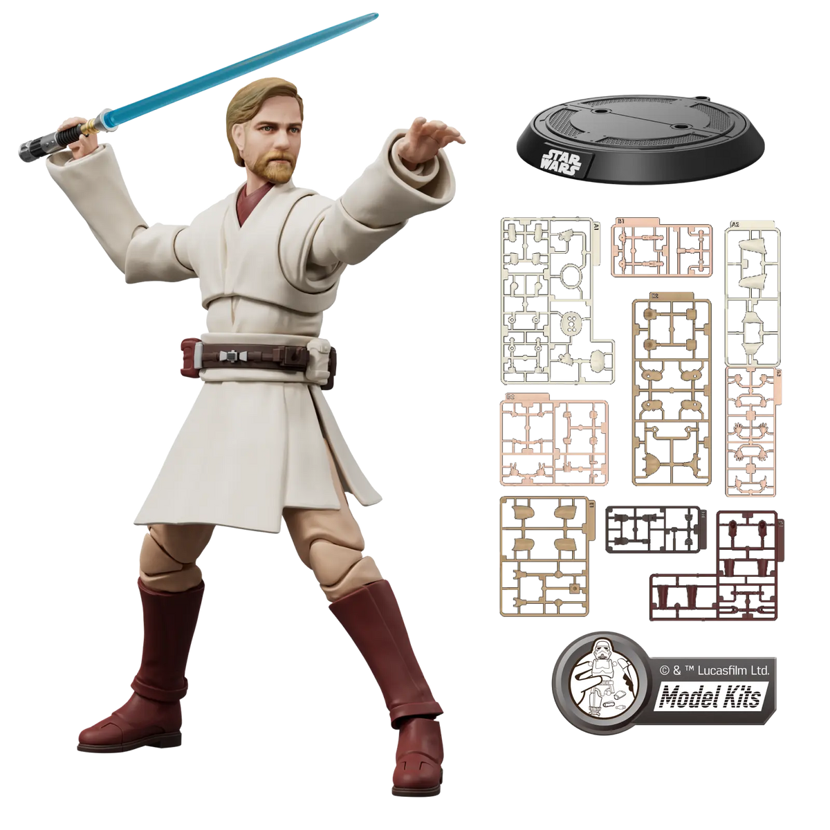 Star Wars: Revenge of the Sith Obi-Wan Kenobi Champion Class Model Kit #09 - Model Kits