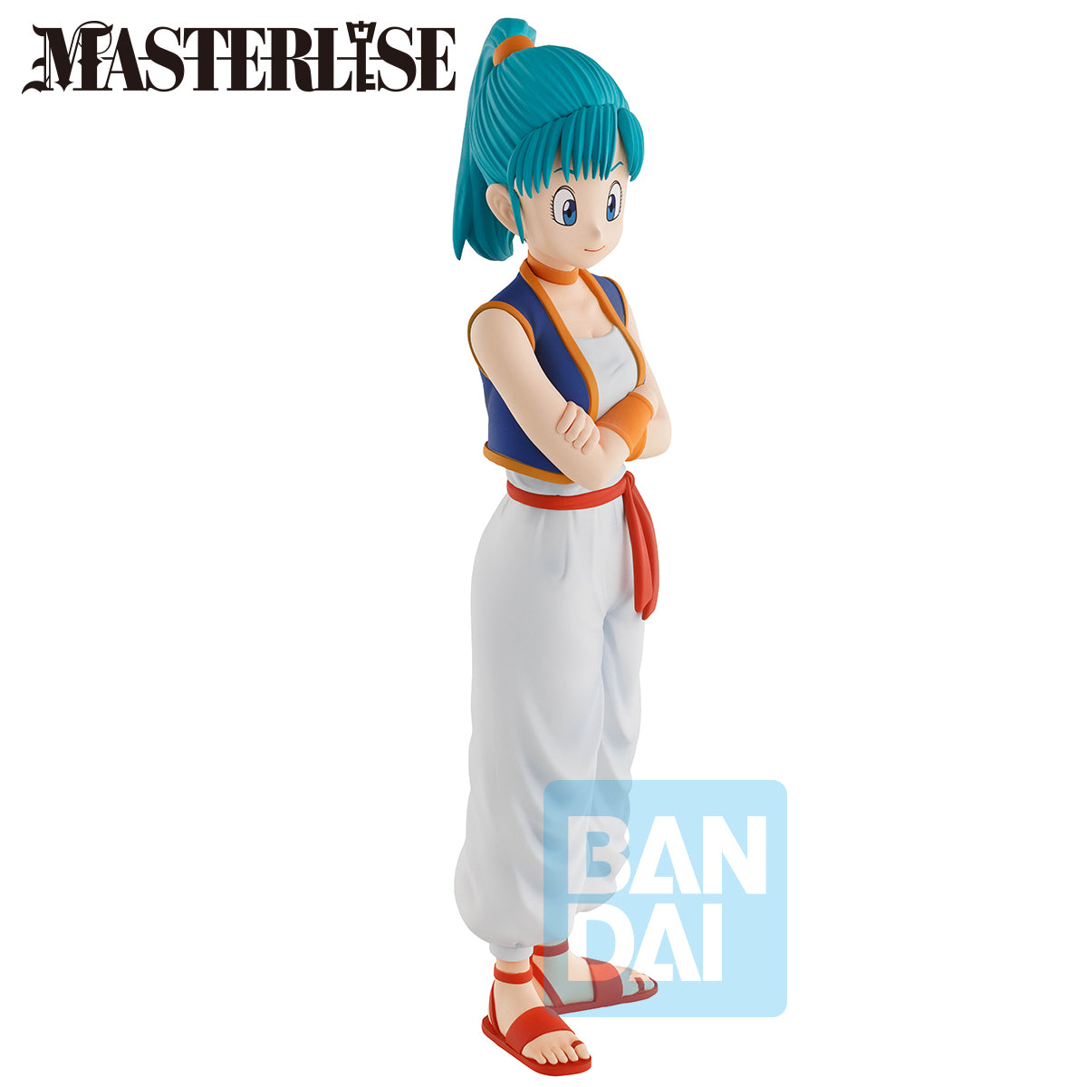 Bulma from Dragonball Figure by Bandai side view right