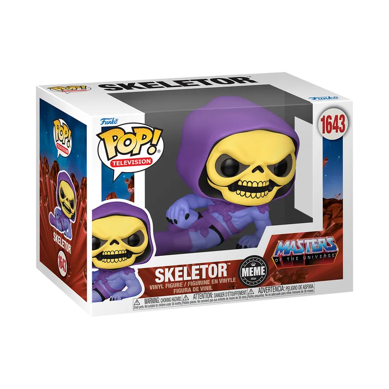 Masters of the Universe Skeletor #1643 POP! Vinyl Figure – Reclining Pose