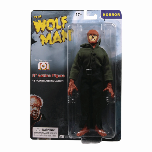 Mego Horror The Wolf Man 8-Inch Action Figure