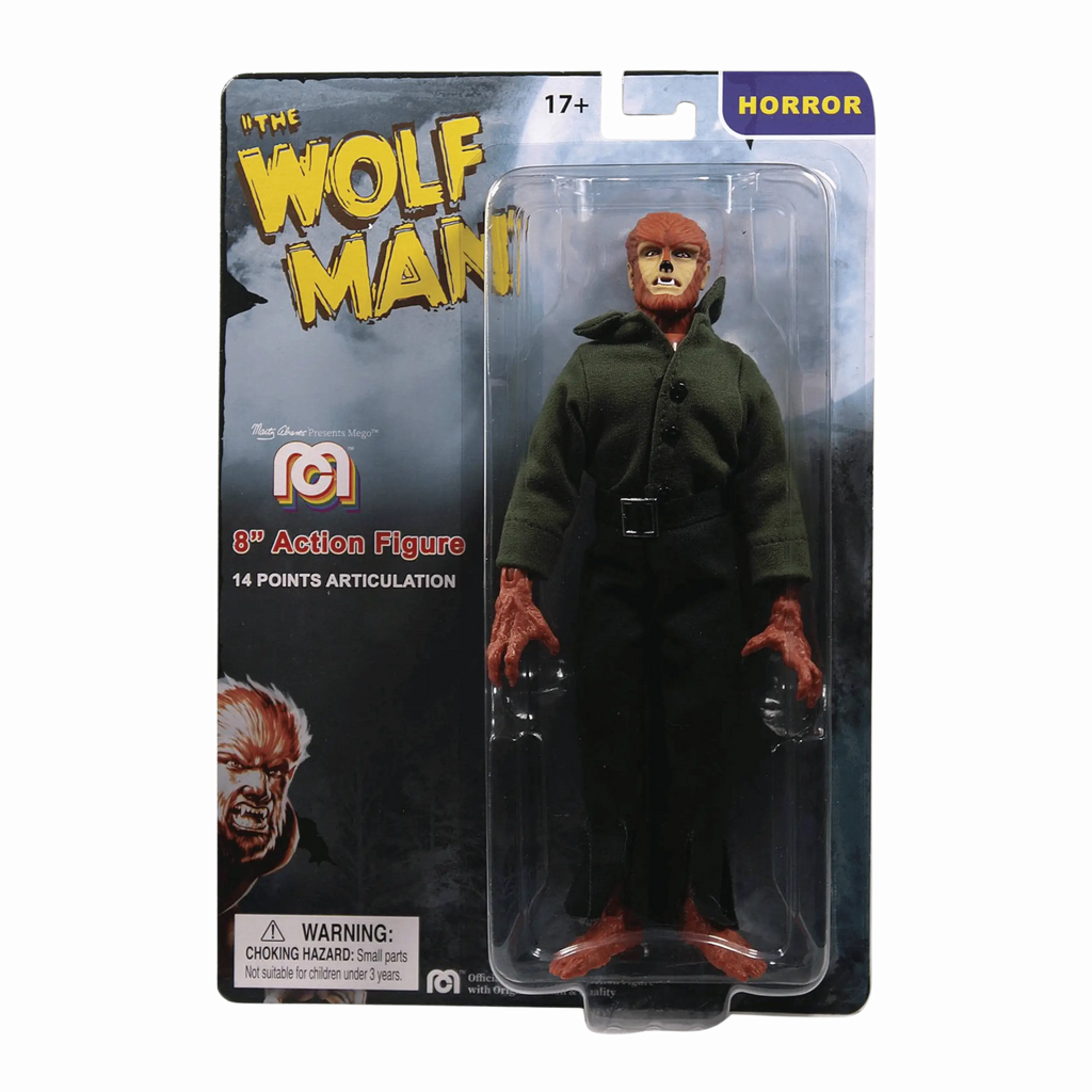 Mego Horror The Wolf Man 8-Inch Action Figure