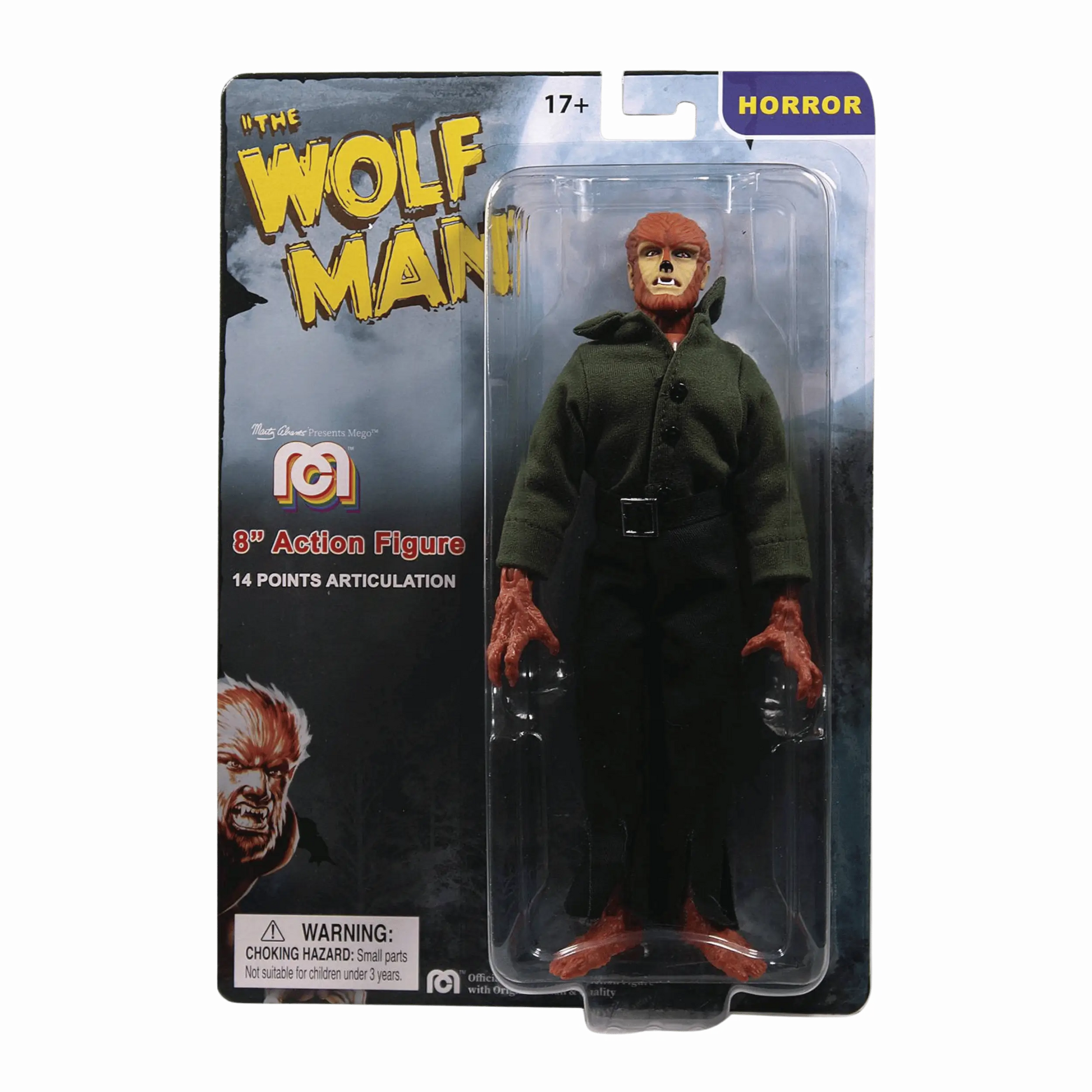 Mego Horror The Wolf Man 8-Inch Action Figure