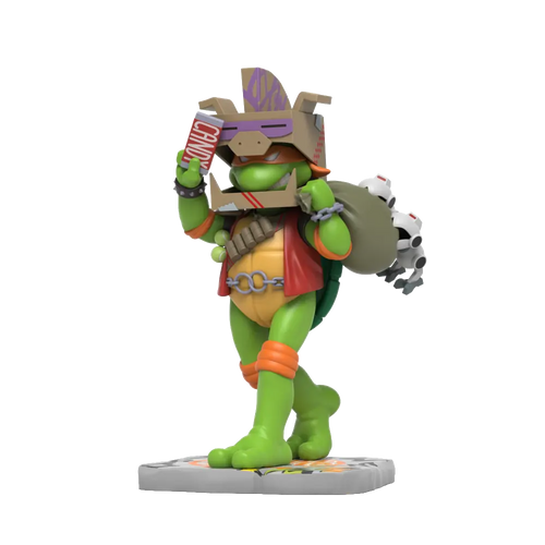 Michelangelo (Bebop Costume) – TMNT – Cowa-Boo-Nga Figure by Mighty Jaxx