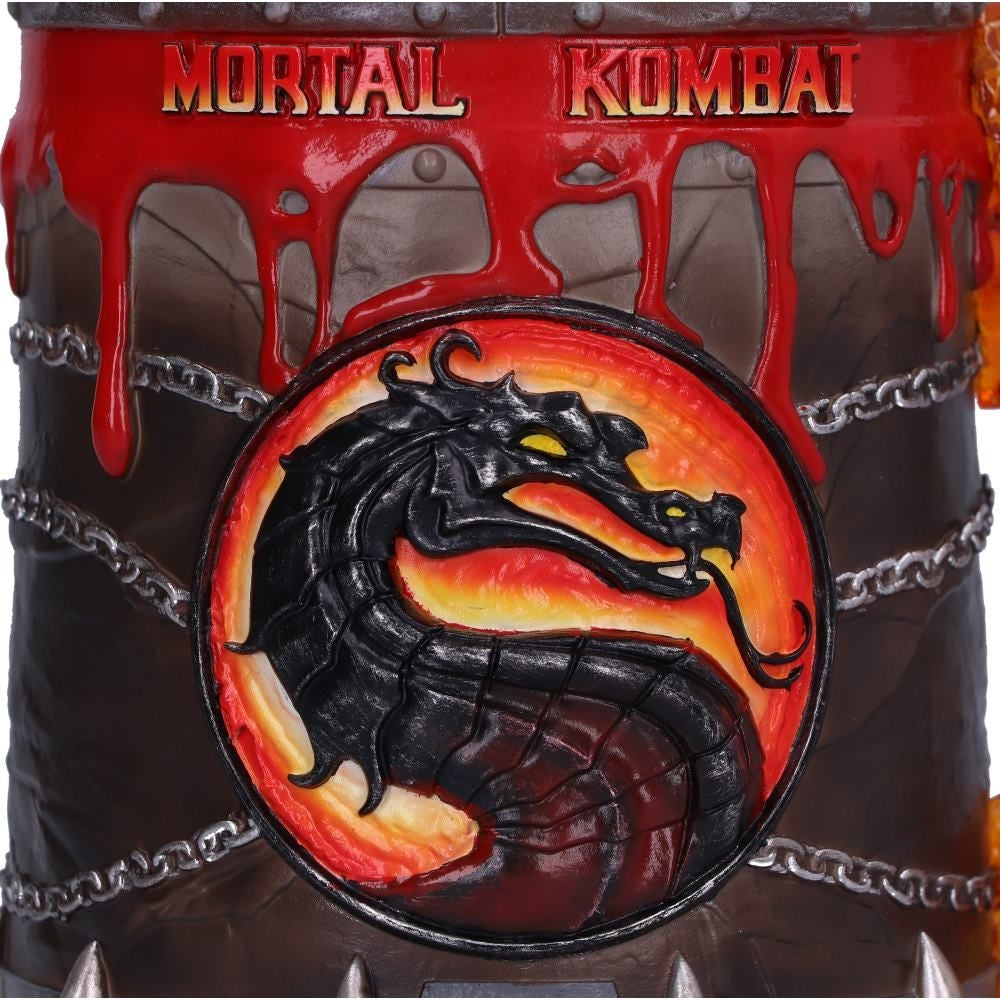 Mortal Kombat Dragon Tankard by Nemesis Now - Home Decor