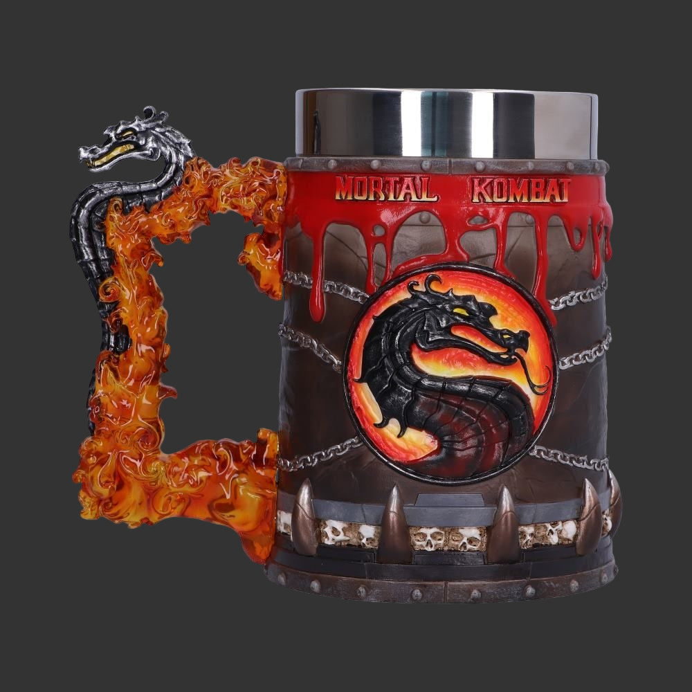Mortal Kombat Dragon Tankard by Nemesis Now - Home Decor
