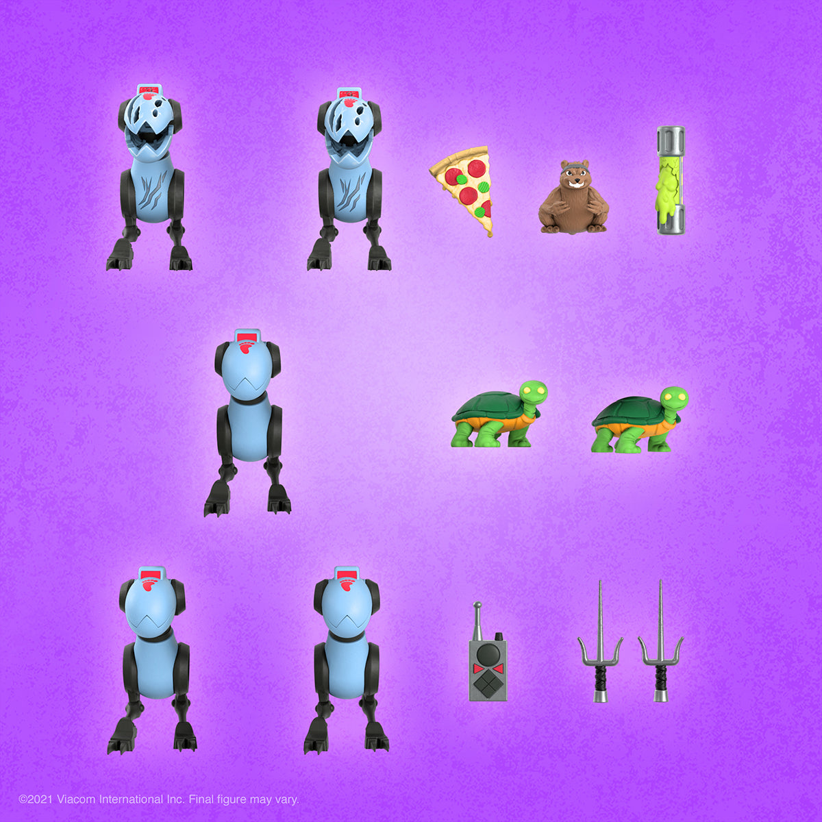 Super7 Ultimates Figure - TMNT - Mousers with Accessories