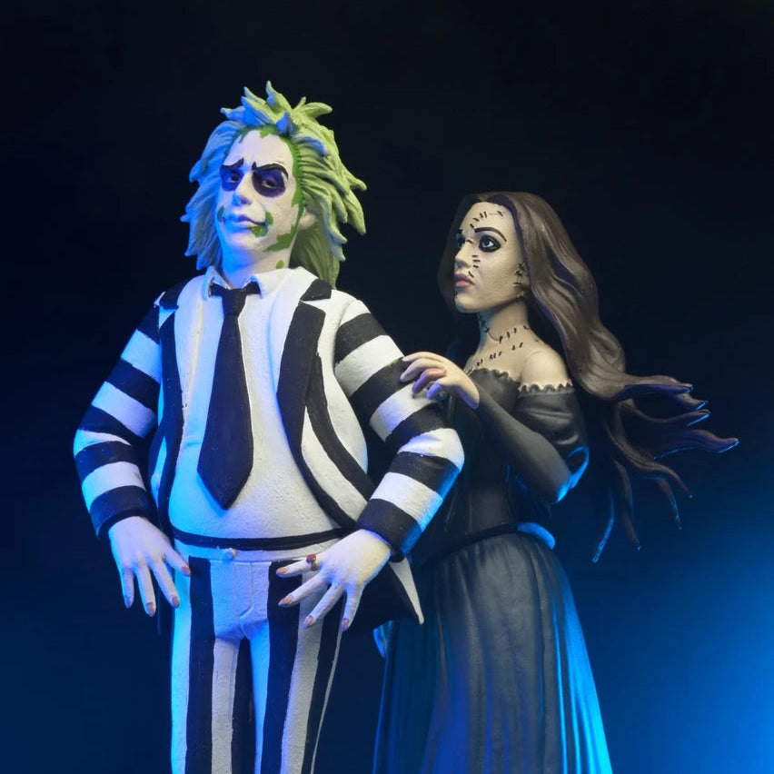 NECA BEETLEJUICE 2 BEETLEJUICE & DELORES 2 PK TOONY TERROR - Action Figure