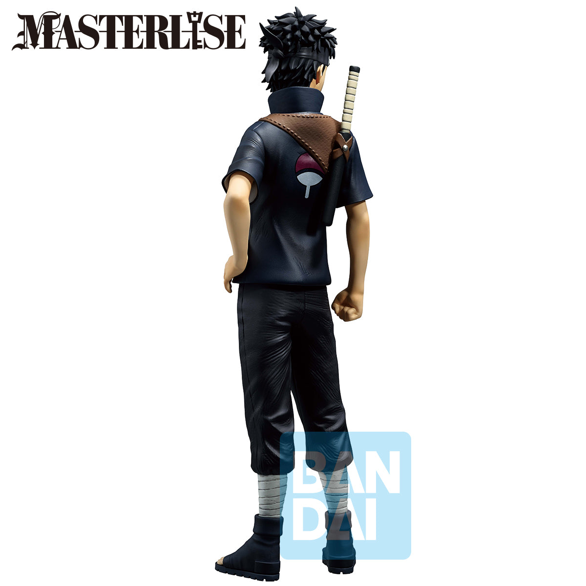 Shisui from Naruto Shippuden Figure by Bandai - Rear View - Statue