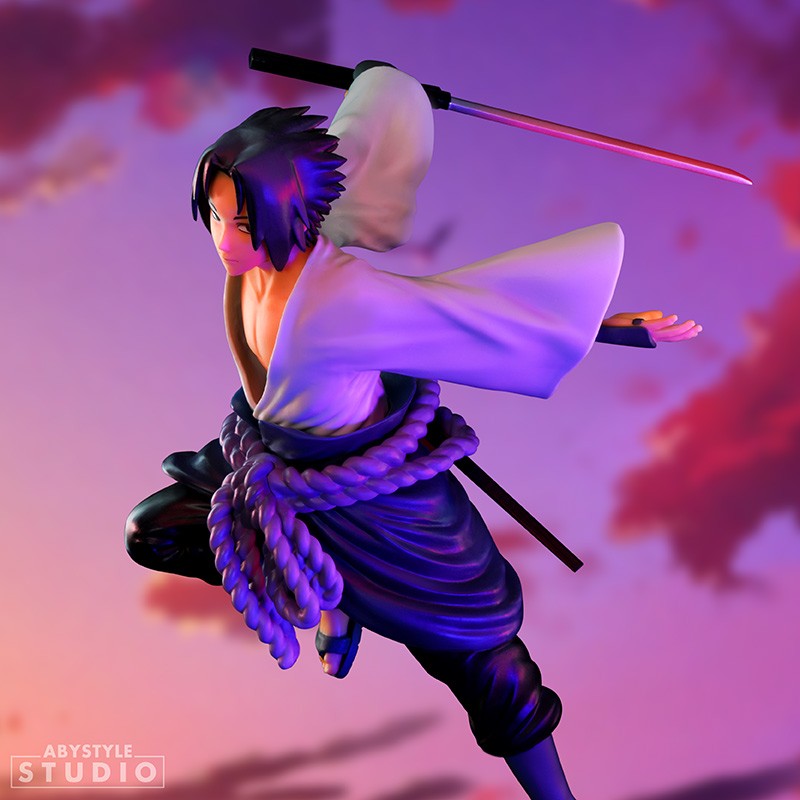 Naruto Shippuden Sasuke Uchiha SFC Super Figure Collection Figure - Action Figures - Anime - Naruto