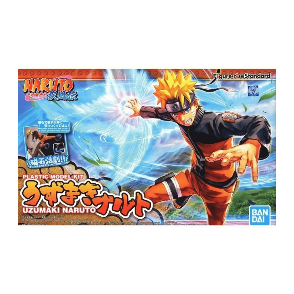 Naruto Shippuden Uzumaki Naruto Figure-Rise Standard Model Kit | Bandai