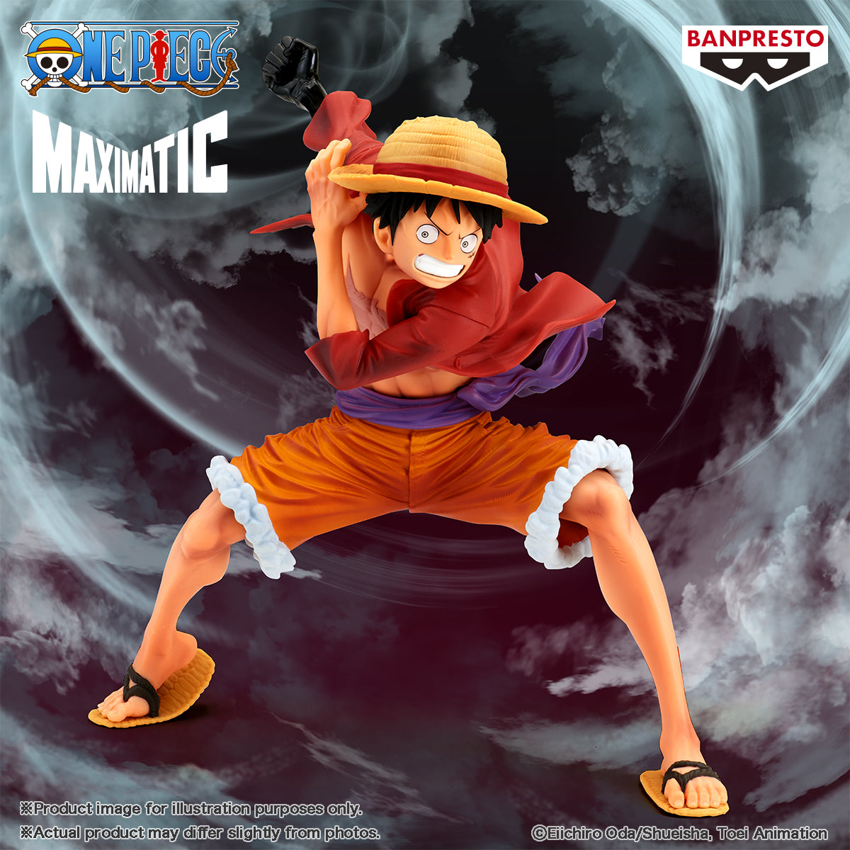 One Piece – Maximatic Monkey D. Luffy (Version A) – Bandai - Action Figures - Anime - One Piece