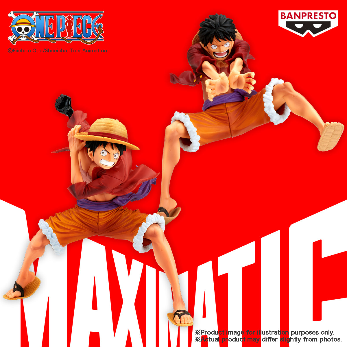 One Piece – Maximatic Monkey D. Luffy (Version A) – Bandai - Action Figures - Anime - One Piece