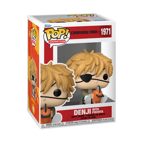 POP Animation: Chainsaw Man – Denji with Pochita #1971 Vinyl Figure