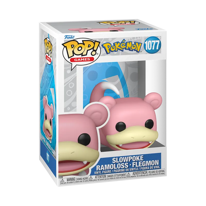 POP Games: Pokémon – Slowpoke #1077 Vinyl Figure