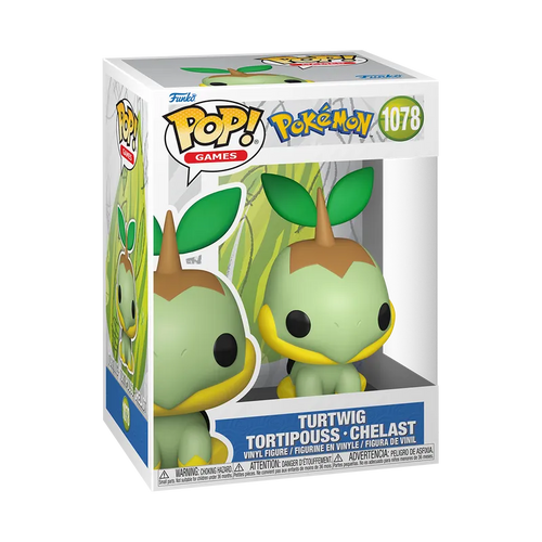 POP Games: Pokémon – Turtwig #1078 Vinyl Figure
