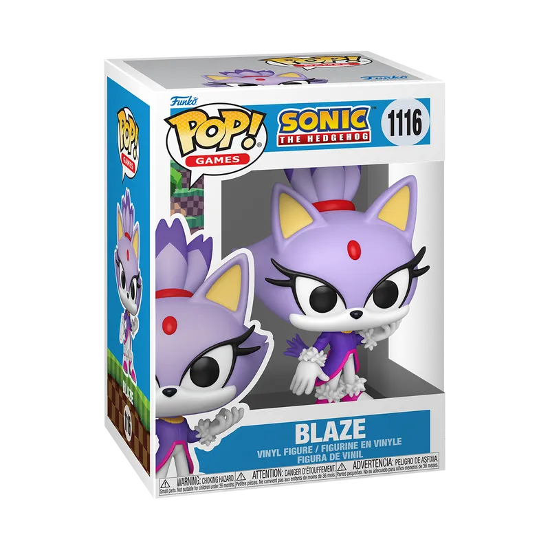 POP Games: Sonic the Hedgehog – Blaze #1116 Vinyl Figure
