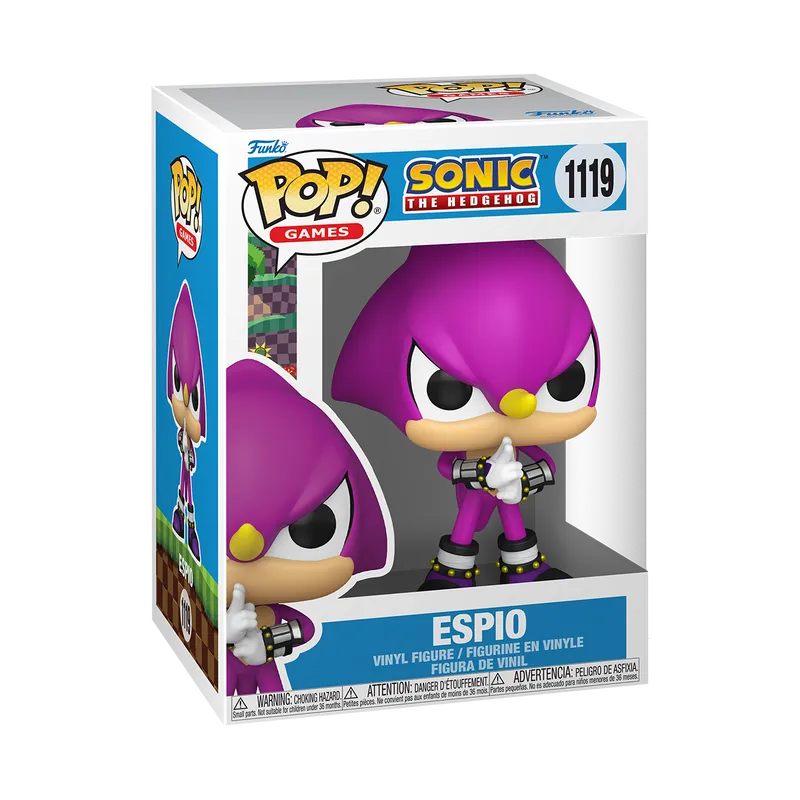 POP Games: Sonic the Hedgehog – Espio #1119 Vinyl Figure