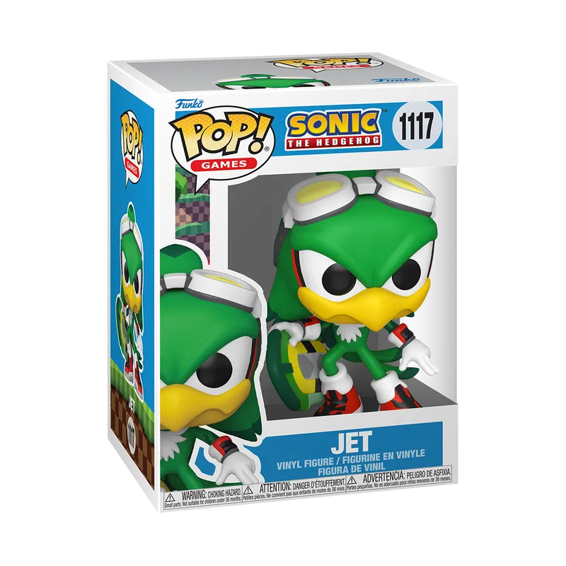 POP Games: Sonic the Hedgehog – Jet #1117 Vinyl Figure